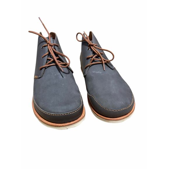 Chaco Mens Leather Thompson Chukka Hiking Boot Shoe Dark Gull Gray NEW Size 9 main image 7